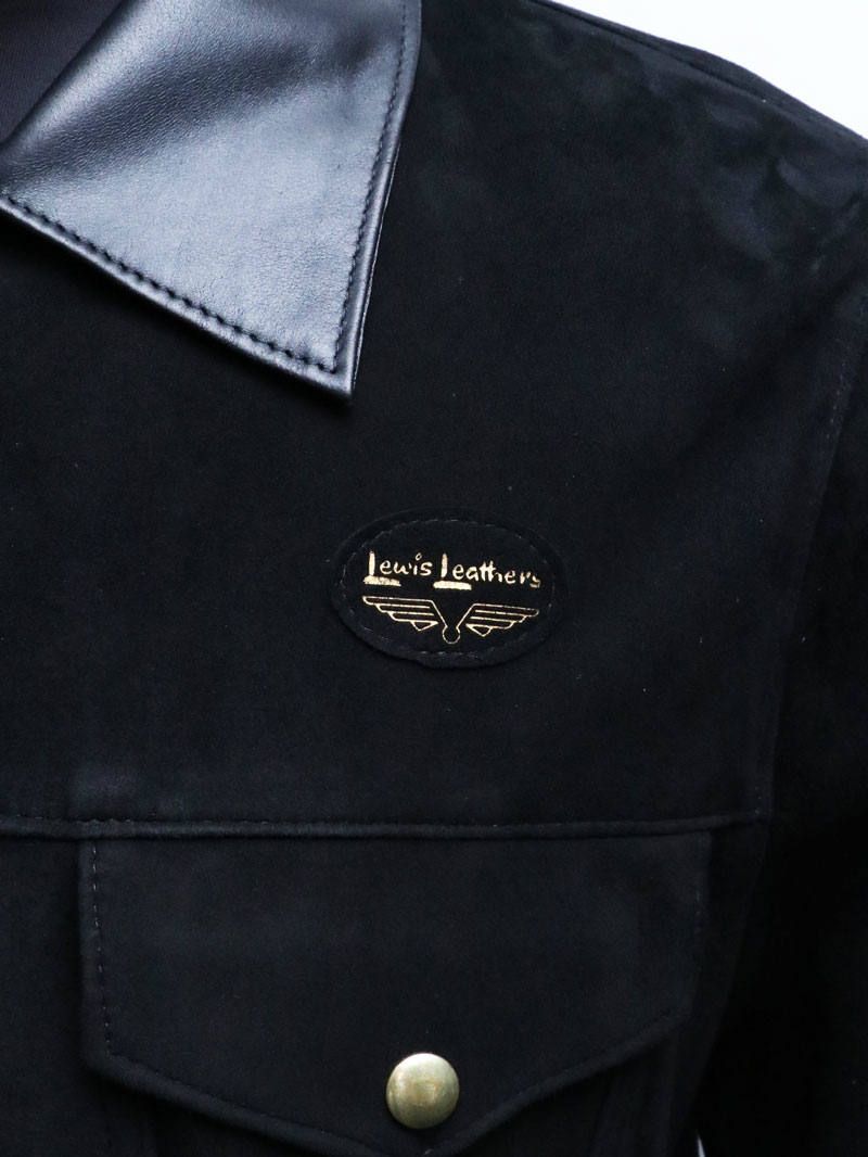 【受注オーダー】ウエスタンジャケット (ブラックスエード) / #988 WESTERN JACKET (BLACK SUEDE)