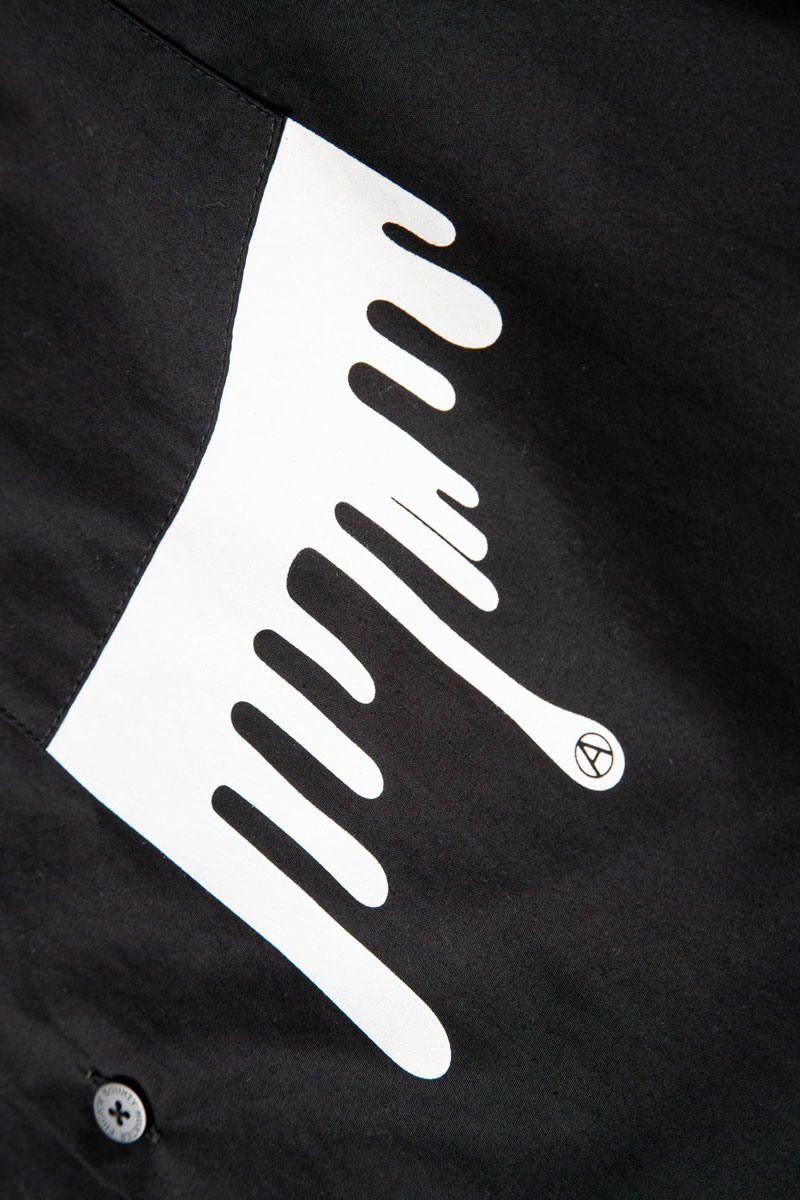 ドリップショートスリーブシャツ (ブラック) / Drip S/S Shirts (BLACK)