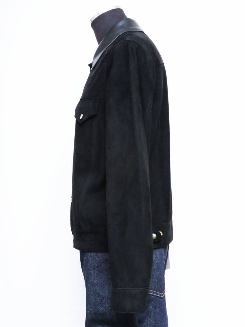 【受注オーダー】ウエスタンジャケット (ブラックスエード) / #988 WESTERN JACKET (BLACK SUEDE)