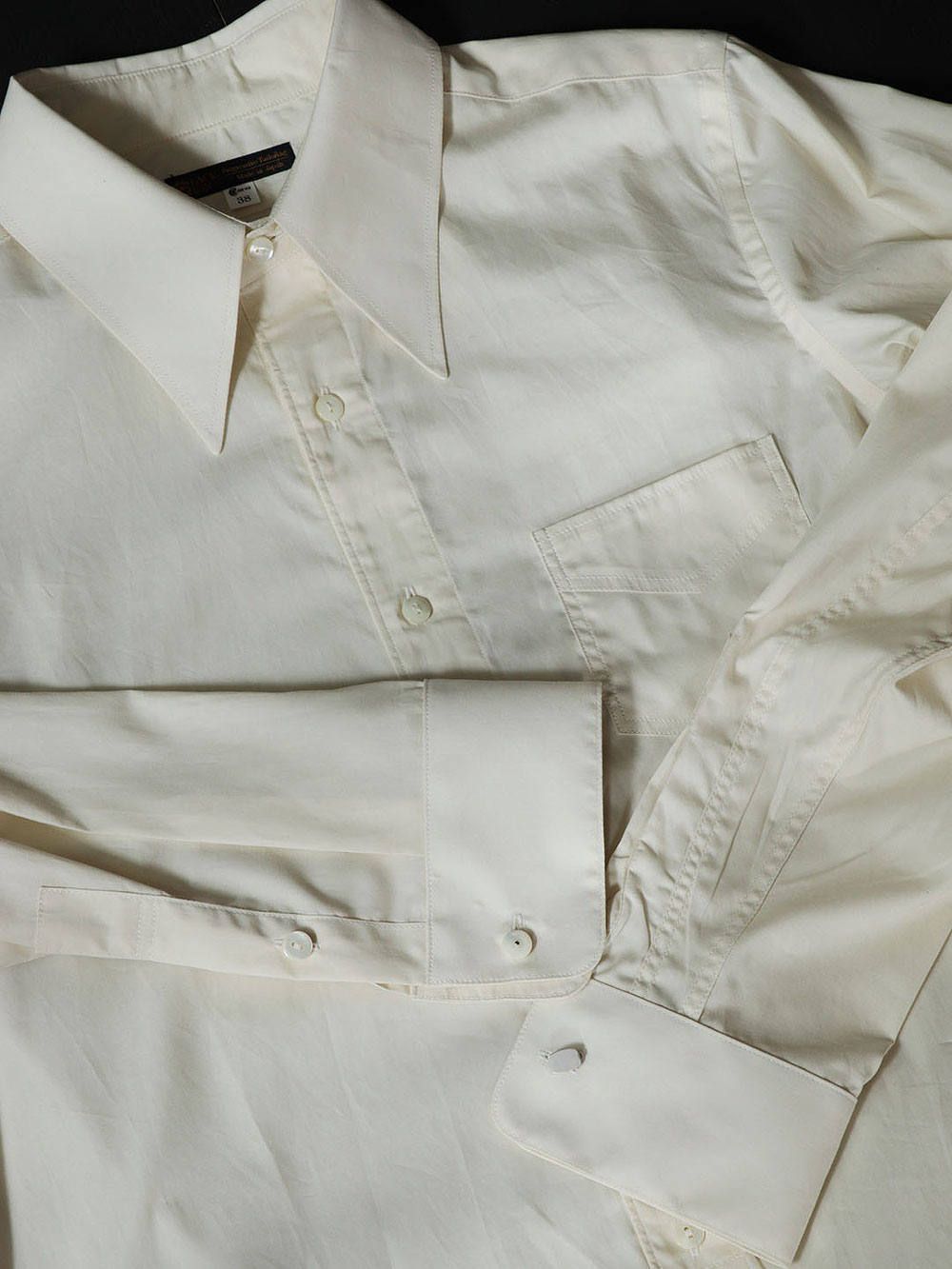 BROADWAY DRESS SHIRT (LIGHT IVORY)