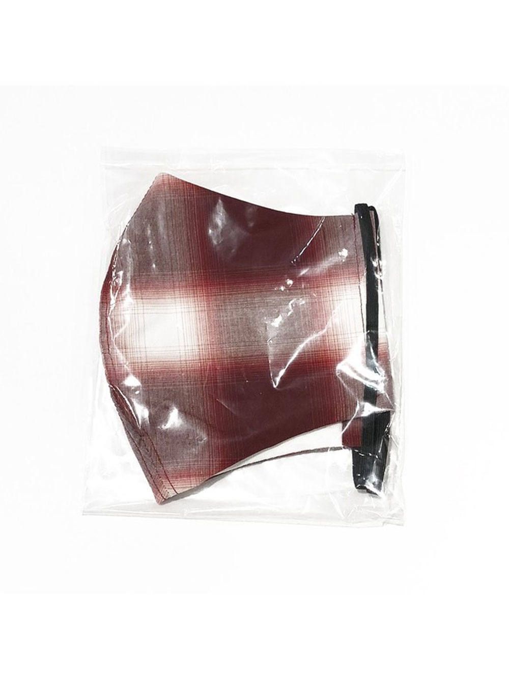 コットンマスク (レッドチェック) / COTTON MASK (RED CHECK)