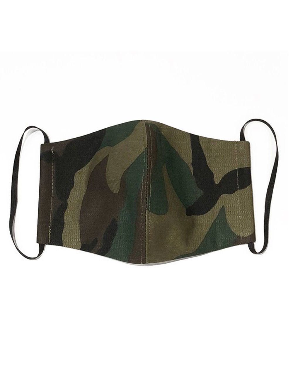 コットンマスク ( ウッドランドカモ) / COTTON MASK (WOODLAND CAMO)