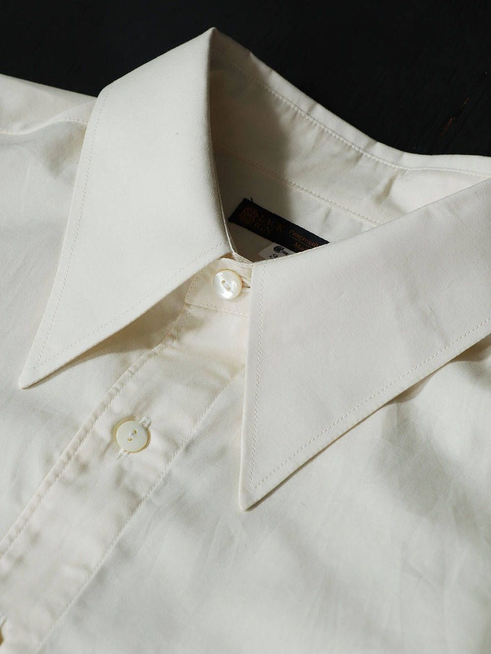 BROADWAY DRESS SHIRT (LIGHT IVORY)