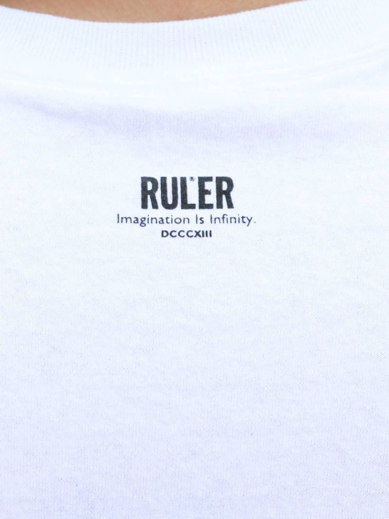 RULER - レディーリオットTシャツ(ホワイト) / LADY RIOT TEE (WHITE