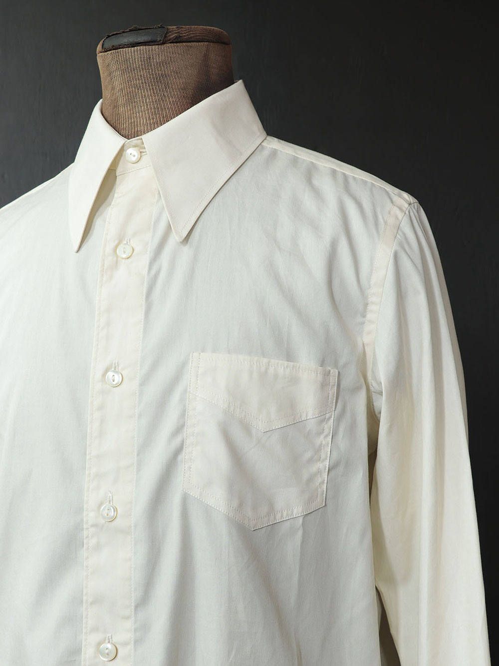 BROADWAY DRESS SHIRT (LIGHT IVORY)
