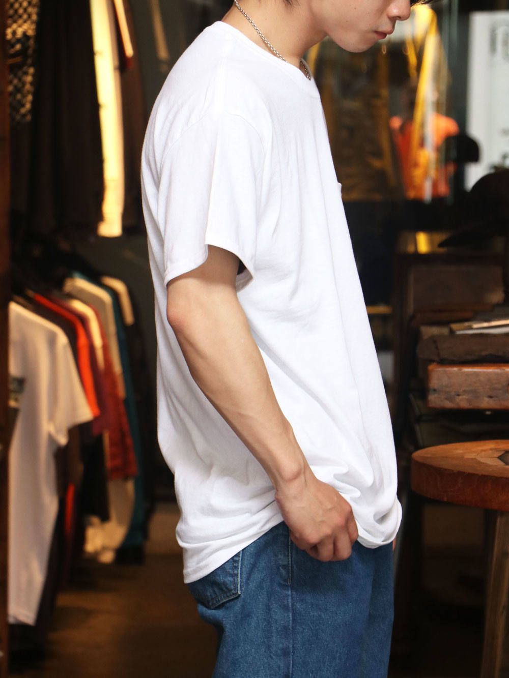 コング ポケット Tシャツ (ホワイト) / Kong Pocket Tee (WHITE)