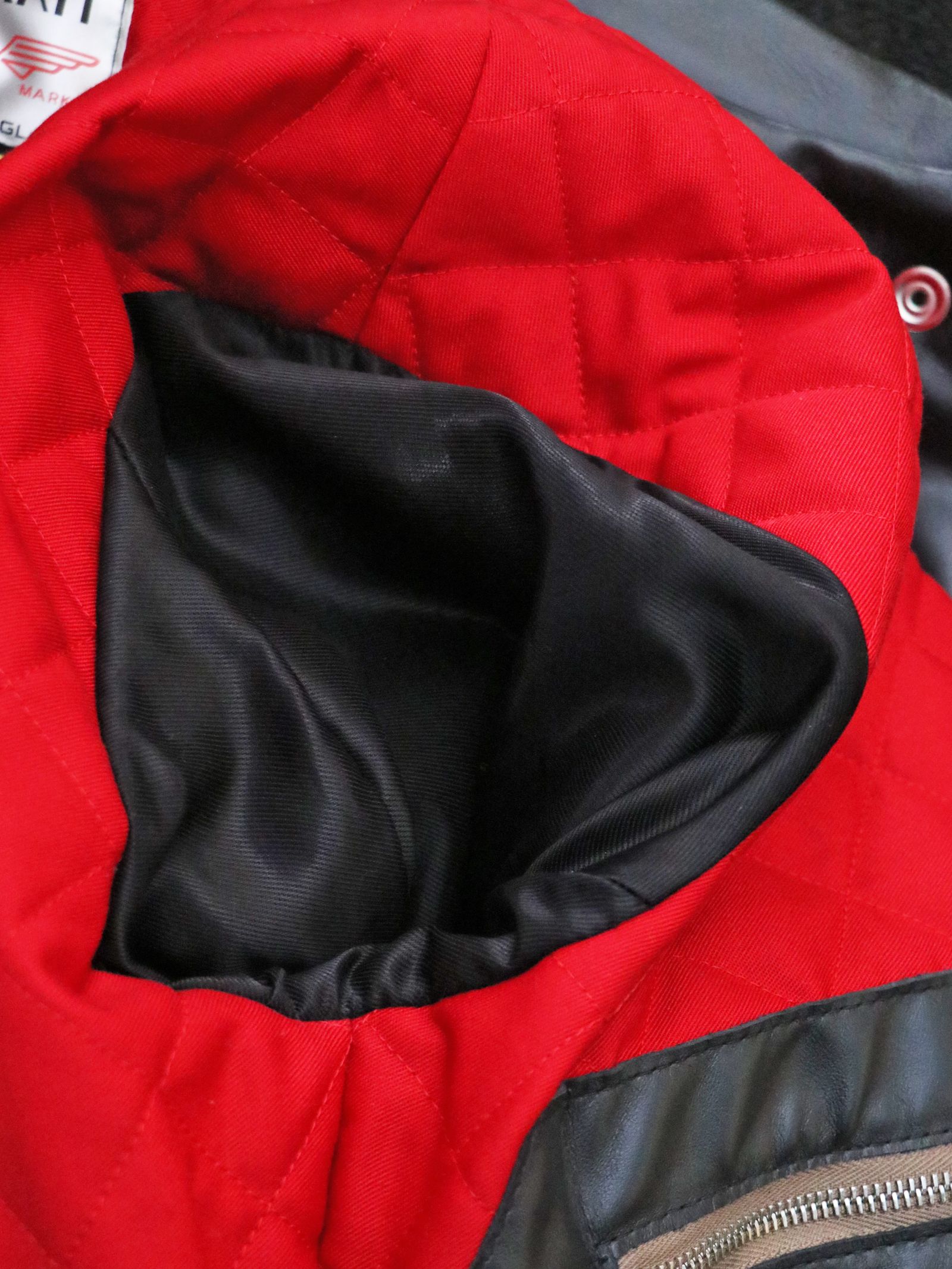 【受注オーダー】メンフィズジャケット (ホースハイド×レッドキルティング) / MEMPHIS JACKET (#723) (HORSE / RED QUILT)