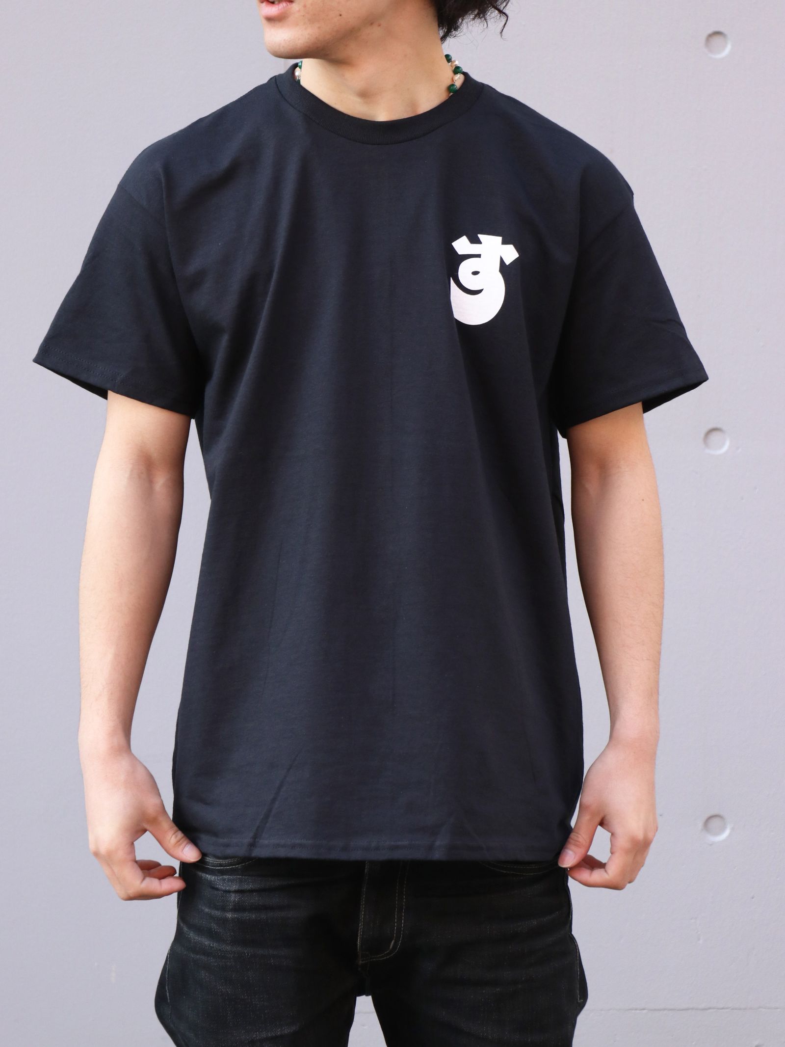 "達磨" S/S TEE (BLACK)