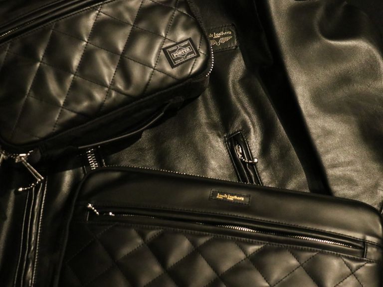 "LEWIS LEATHERS×PORTER"