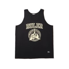 COURAGE BB COTTON TANK TOP (BLACK, NAVY)
