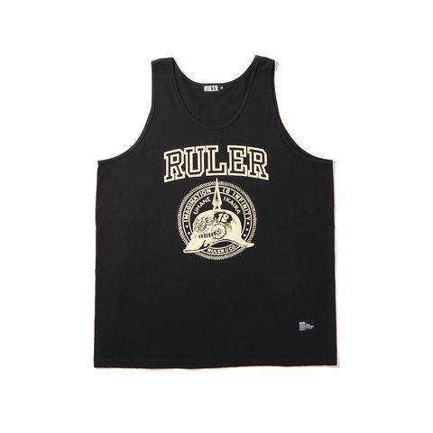 COURAGE BB COTTON TANK TOP (BLACK, NAVY)