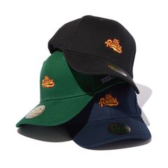 THE WANDERERS HEAVY BRUSHED LOW PROFILE CAP (GREEN, NAVY, BLACK)