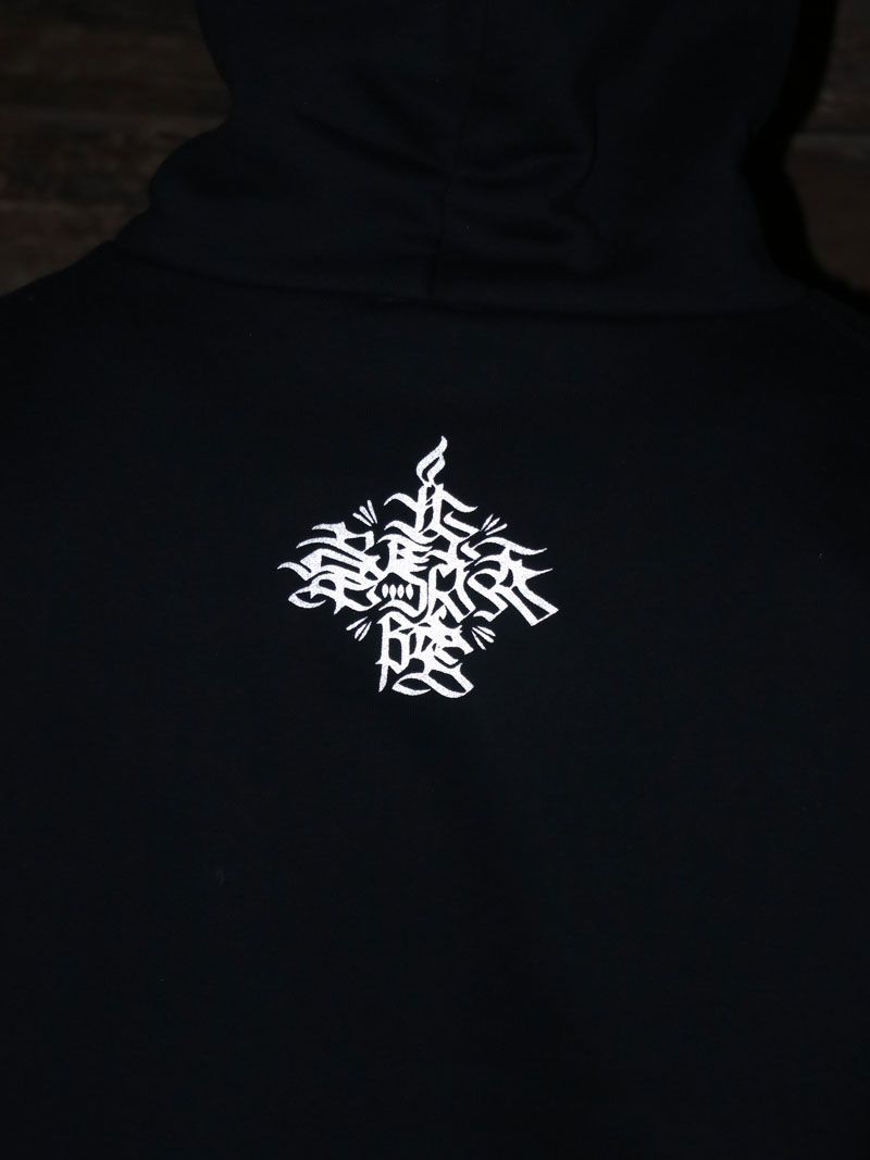 MOZYSKEY×SKANDA "疾風迅雷" PARKA (BLACK) / 別注パーカー (ブラック)