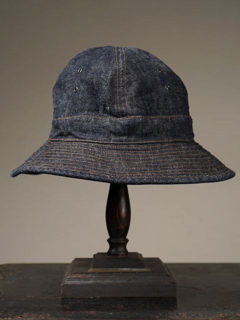 LIZZY - DENIM HAT (INDIGO)
