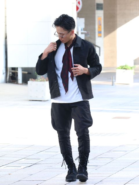揺るぎないかっこよさ。。Black Coordination