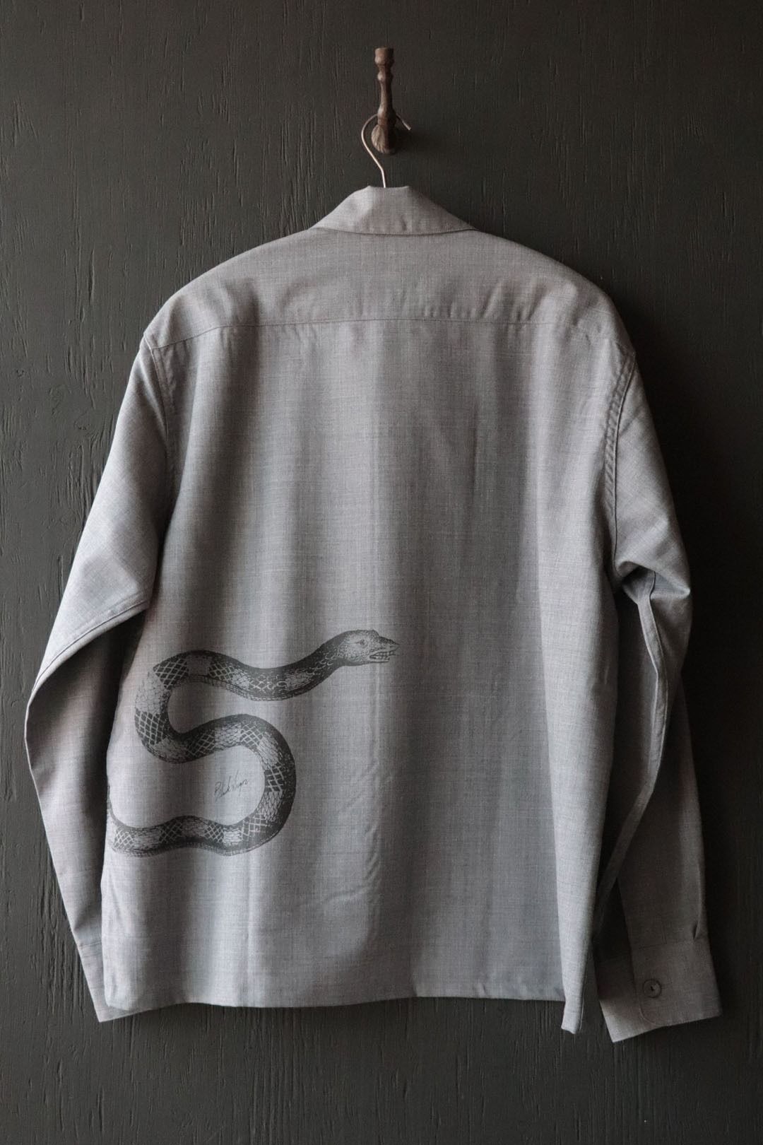 JONSTON SHIRTS "SERPENS" (SMOKE GRAY)