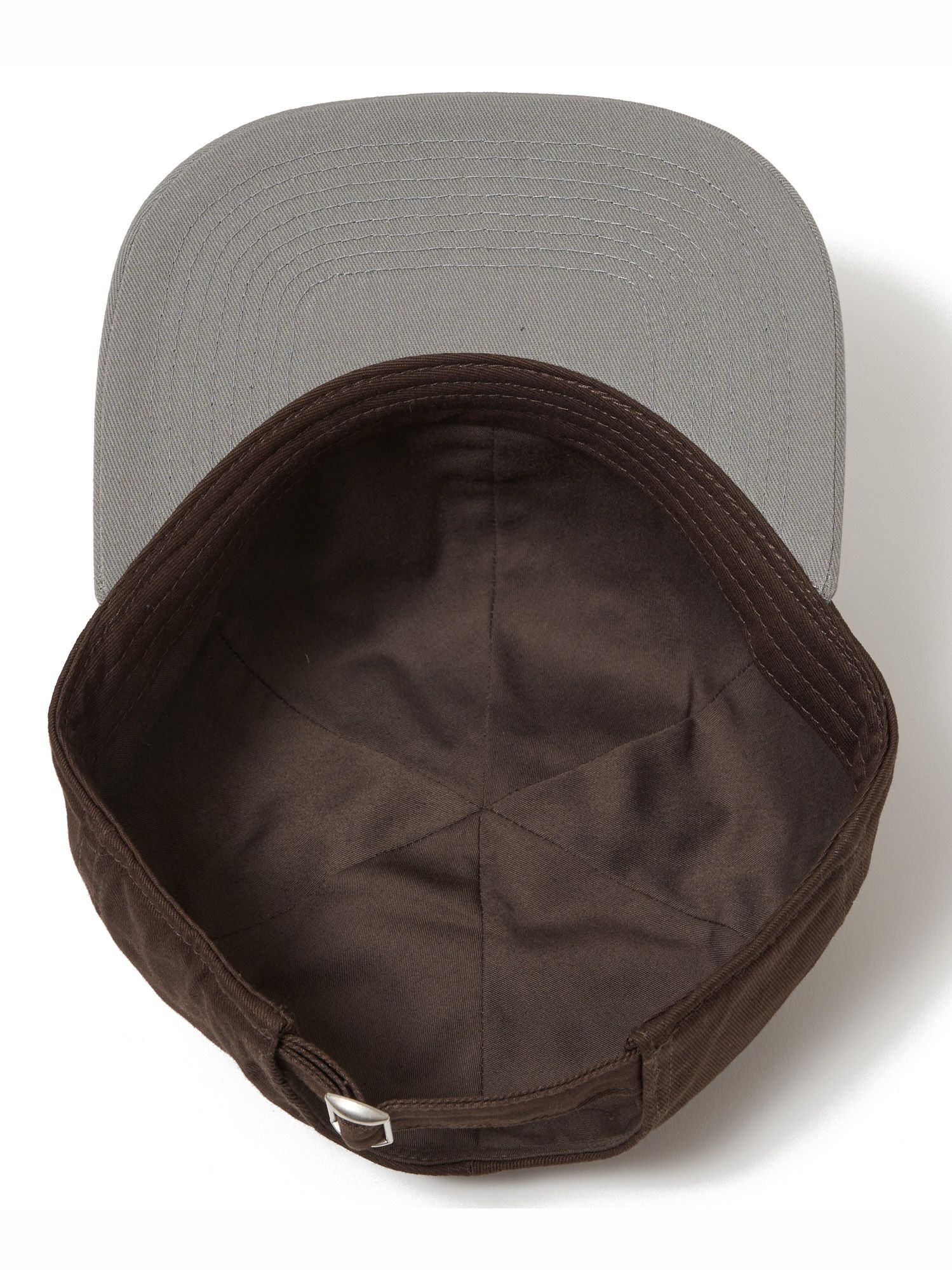 ツートン ロゴキャップ/ TWO TONE LOGO CAP (BROWN）