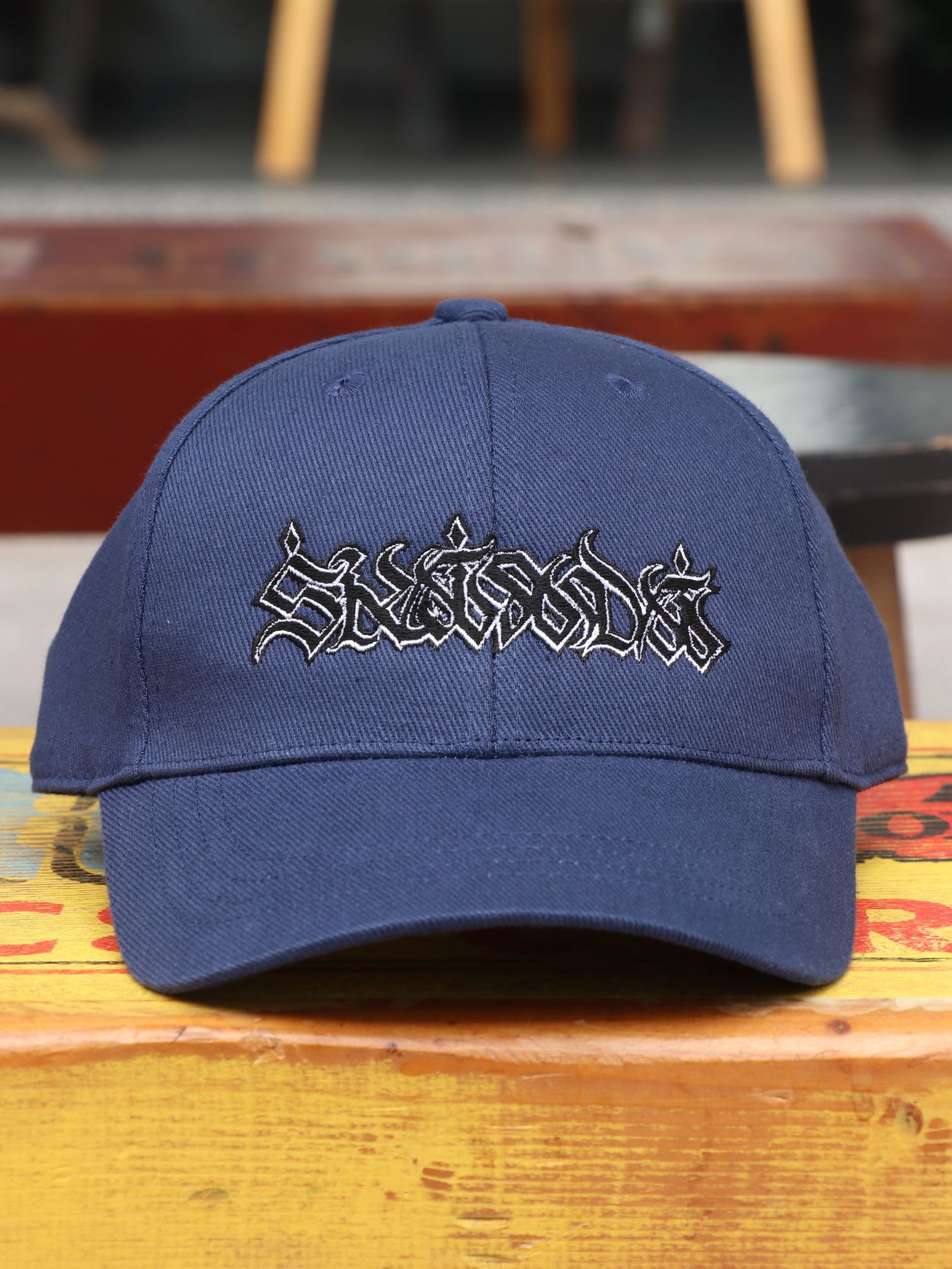 SKANDA カーブバイザーミドルキャップ / SKANDA Curve Visor Middle Cap (NAVY)