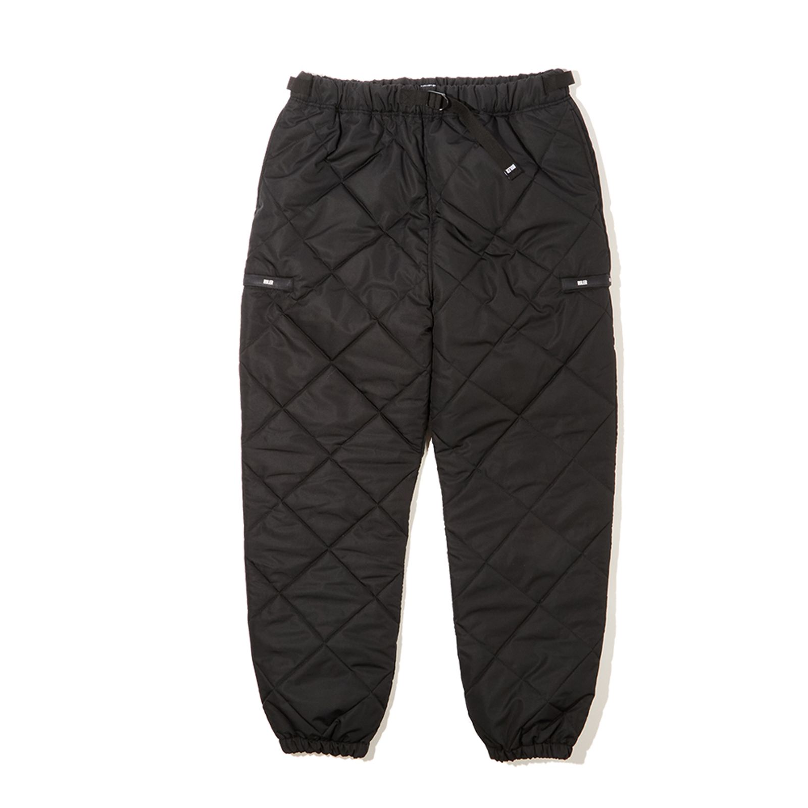 MATT QUILTED CARGO PANTS (BLACK)