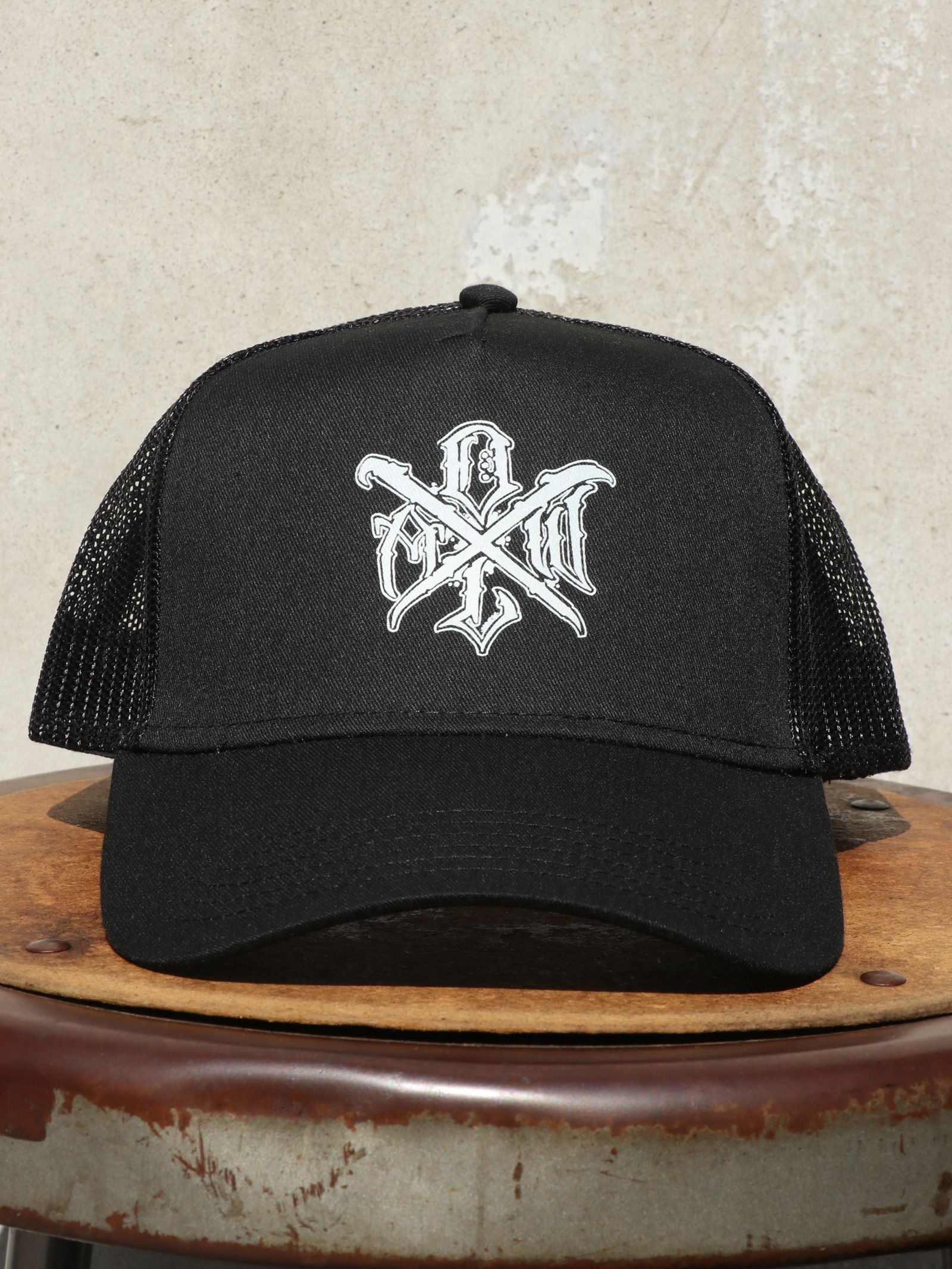 NORM ロゴ メッシュキャップ (ブラック) / NORM LOGO MESH CAP