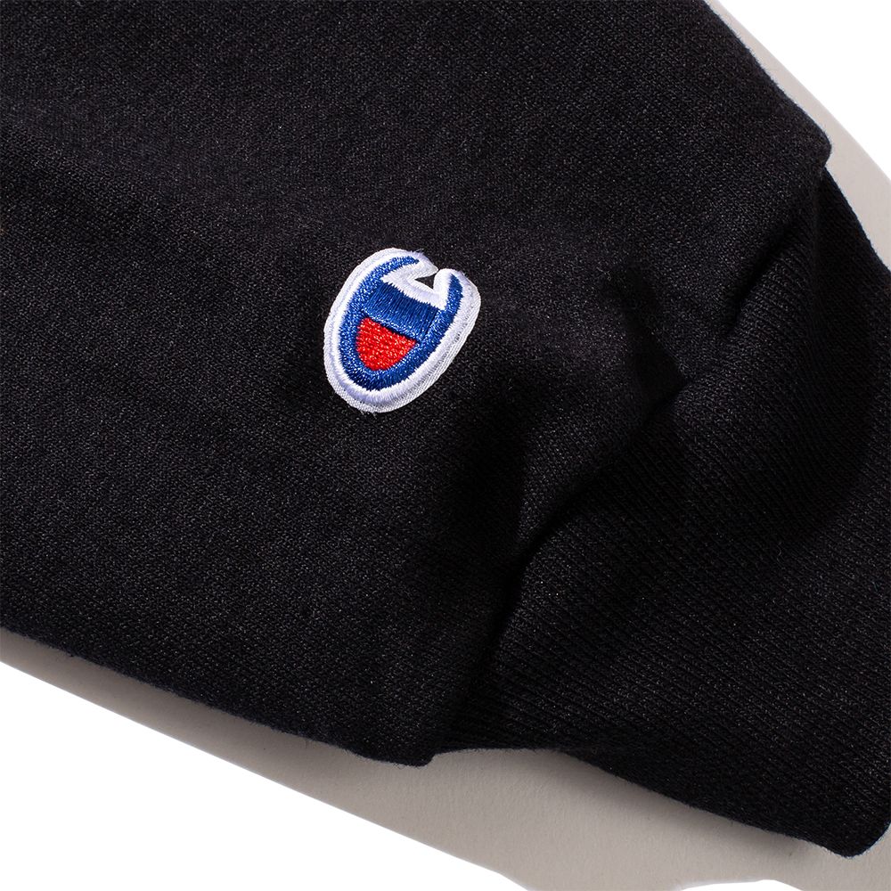 【限定発売】SKANDA LTD.W-NAME CP 9OZ.SWAETSHIRT (BLACK)