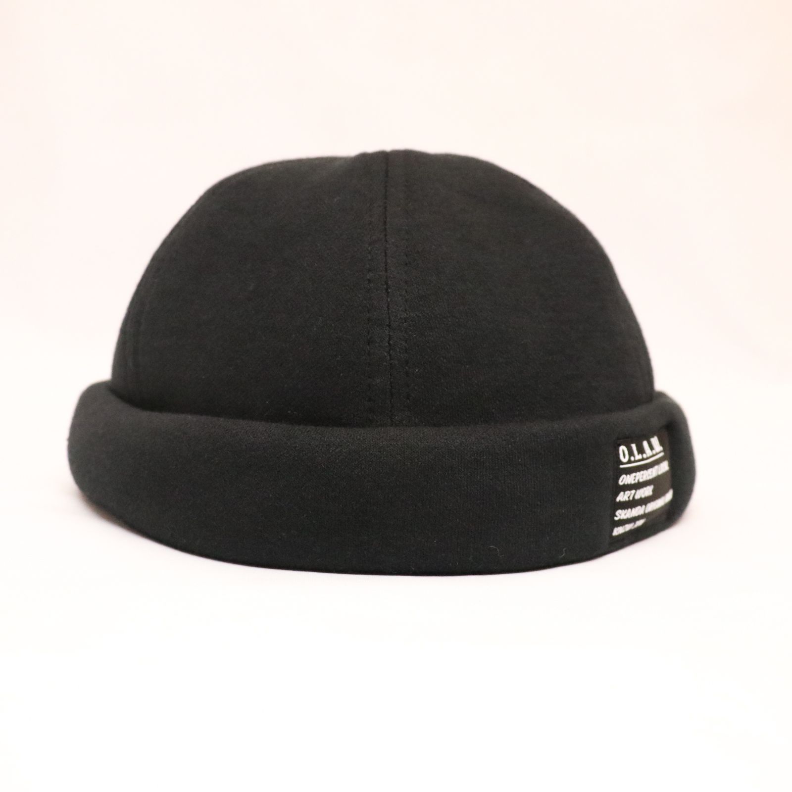 SWEAT FISHERMAN CAP (BLACK)