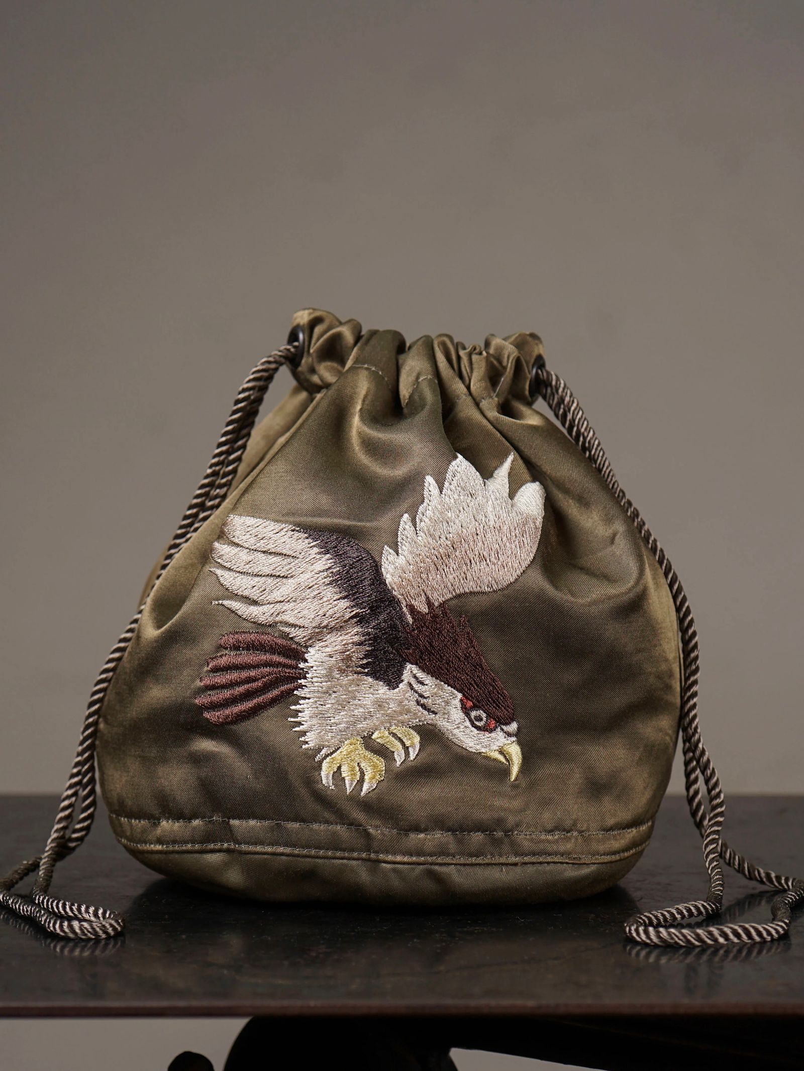 GLAD RAW - EFFECT BAG (KHAKI)