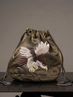 GLAD RAW - EFFECT BAG (KHAKI)