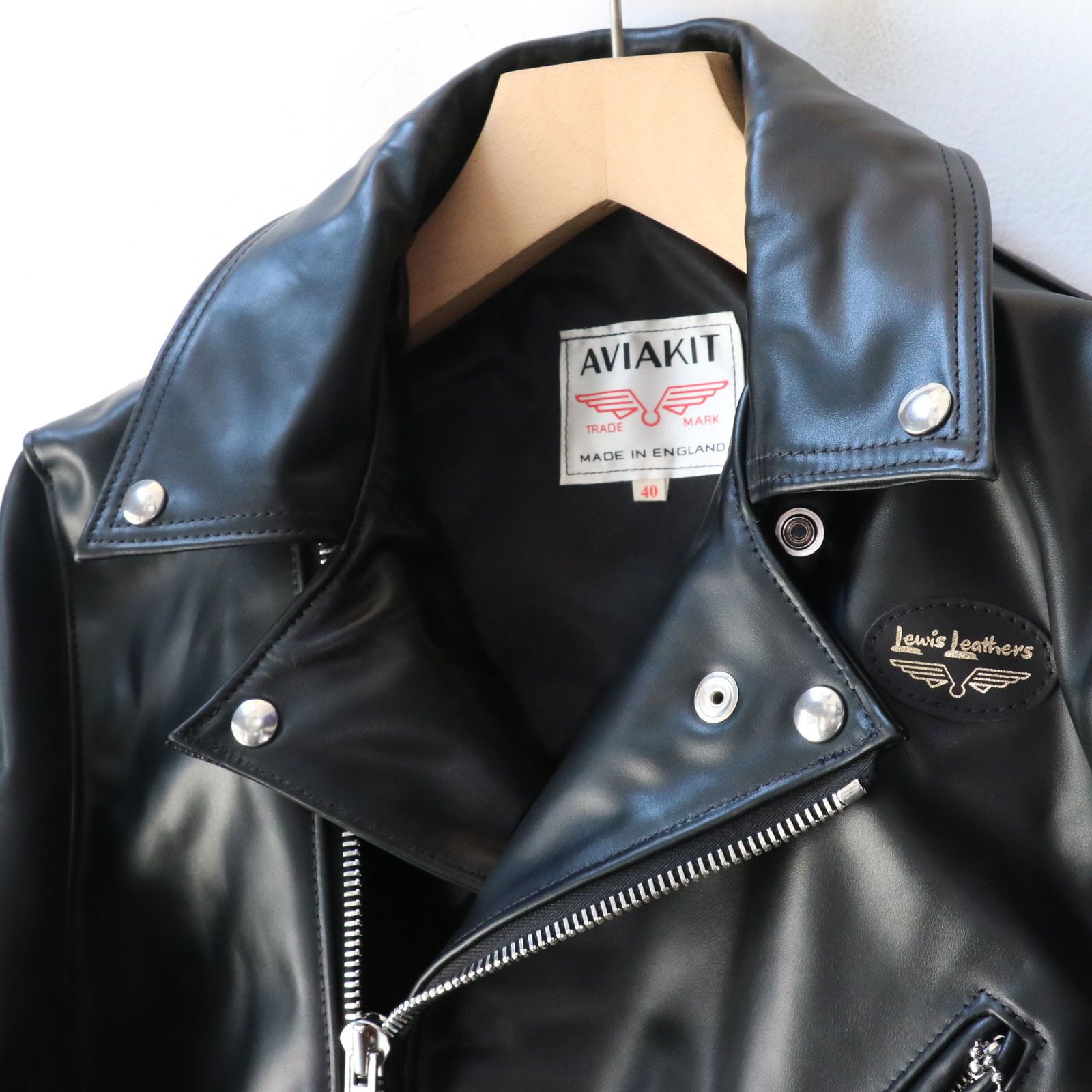 Lewis Leathers 441T CYCLON Eサイズ46 Cyclone Jacket No.441