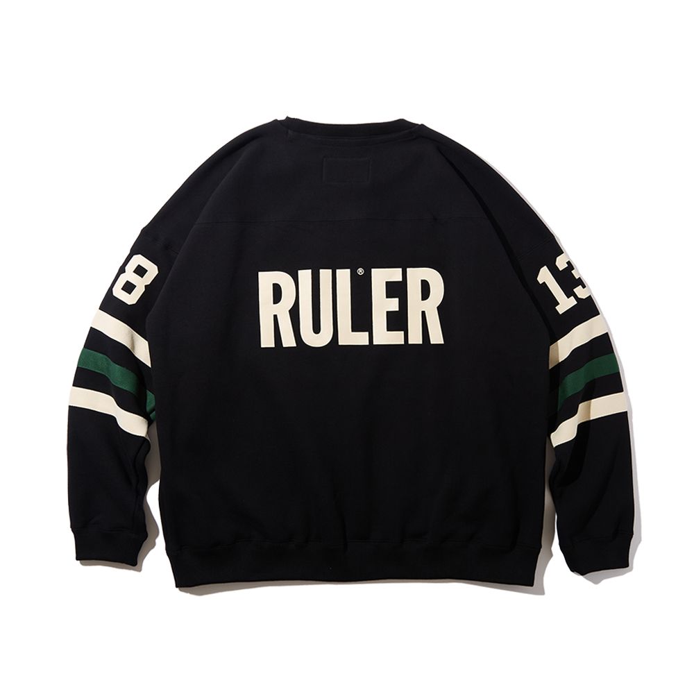 ICON FOOTBALL SWEATSHIRT (BLACK)