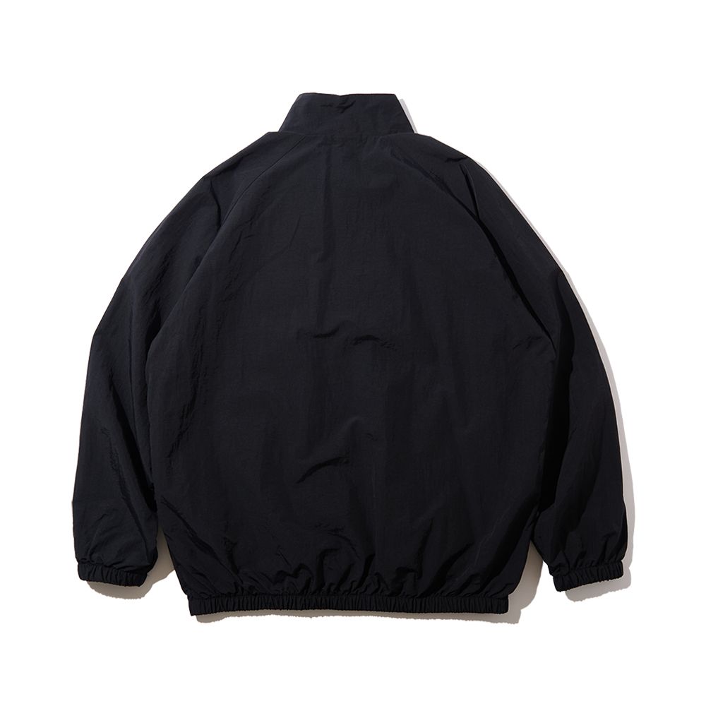 STR NYLON TRACK JACKET (BLACK)