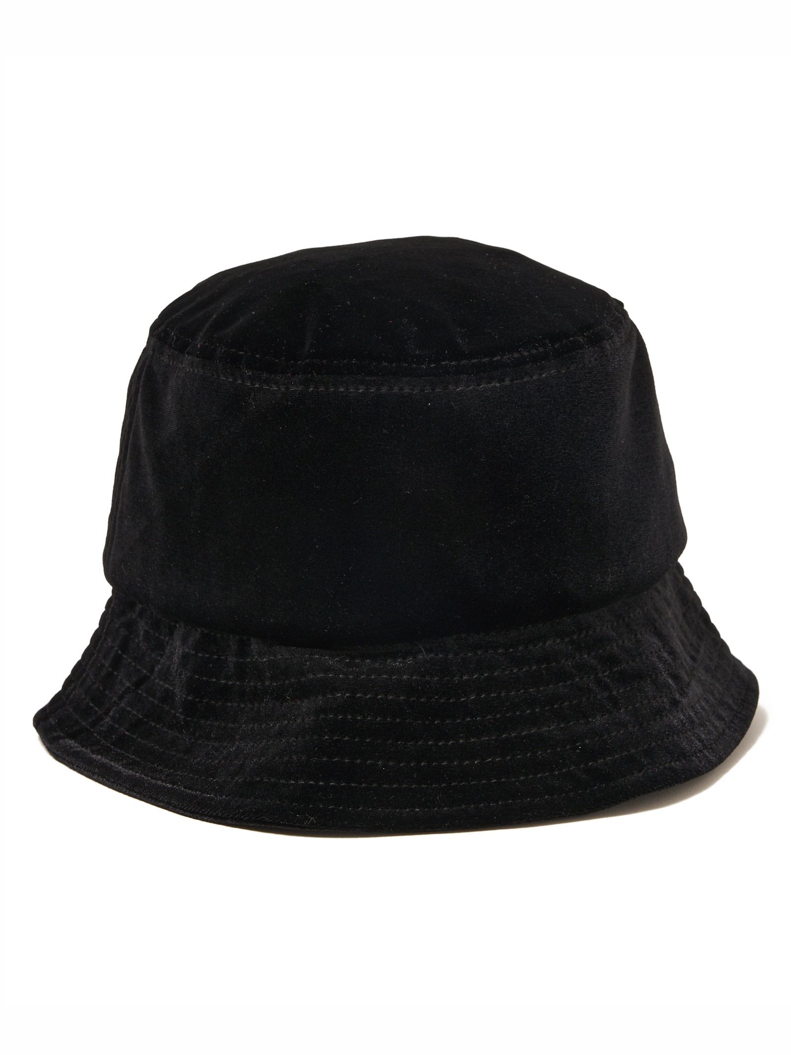 ベロア バケットハット / VELOUR BUCKET HAT (BLACK)