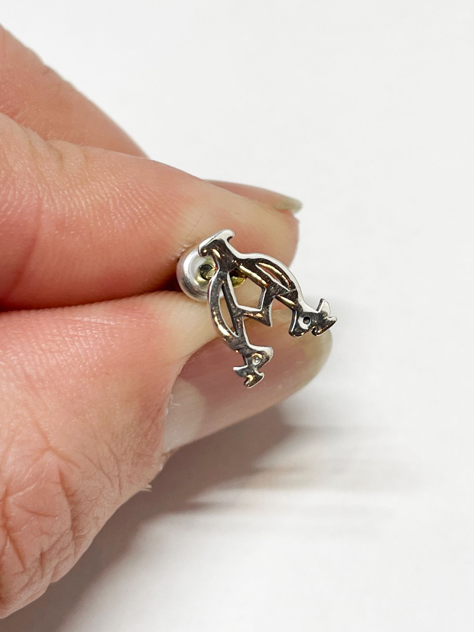 "Α&Ω" PIERCE (SILVRE925)