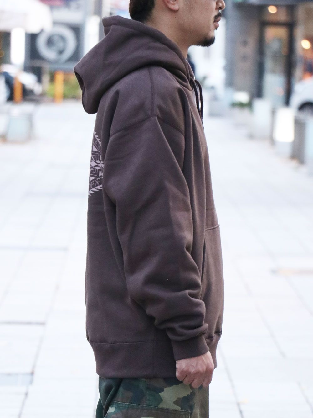 オリジナルヘビーオンスパーカー (ブラウン) / ORIGNAL HEAVY OZ PULLOVER (BROWN)