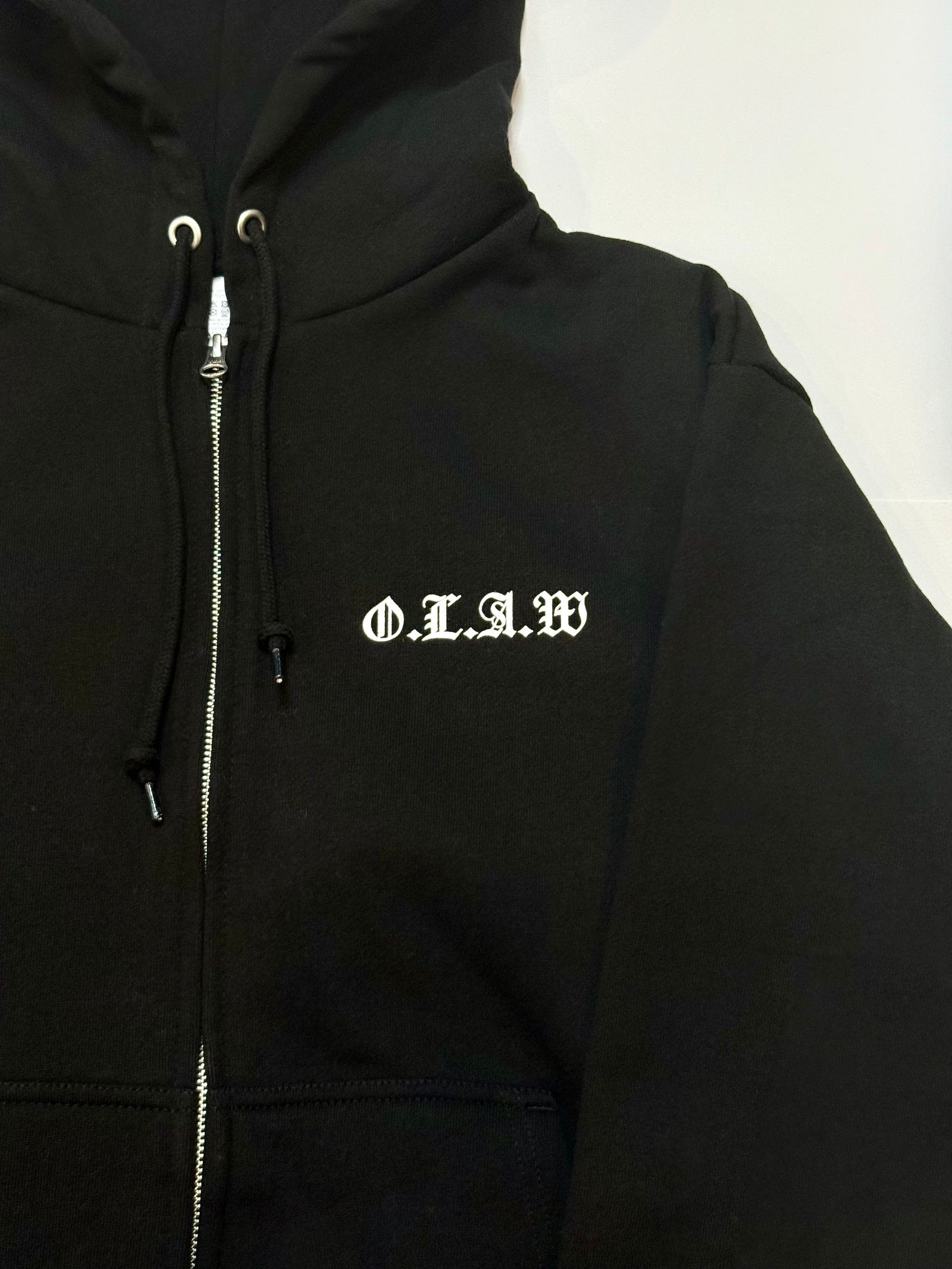 "ENCOUNTER" PHOTO FULL ZIP HOODIE (BLACK)