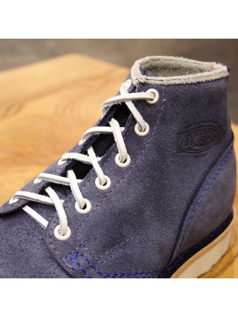 WESCO BOOTS "LEATHER BOOTS LACE" (WHITE)