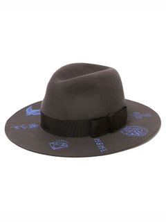 ウールペイントハット (グレー) / WOOL PRINT HAT (GRAY)