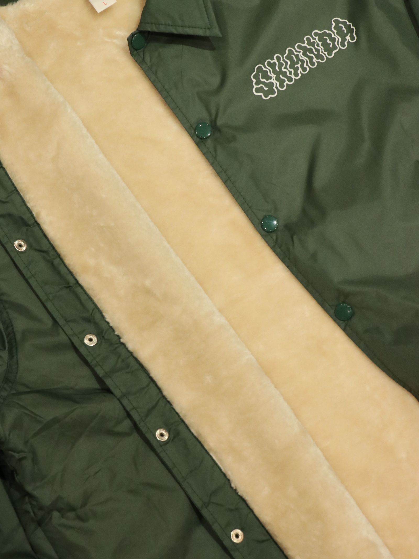 "S" LADY BOA COACH JACKET (GREEN)