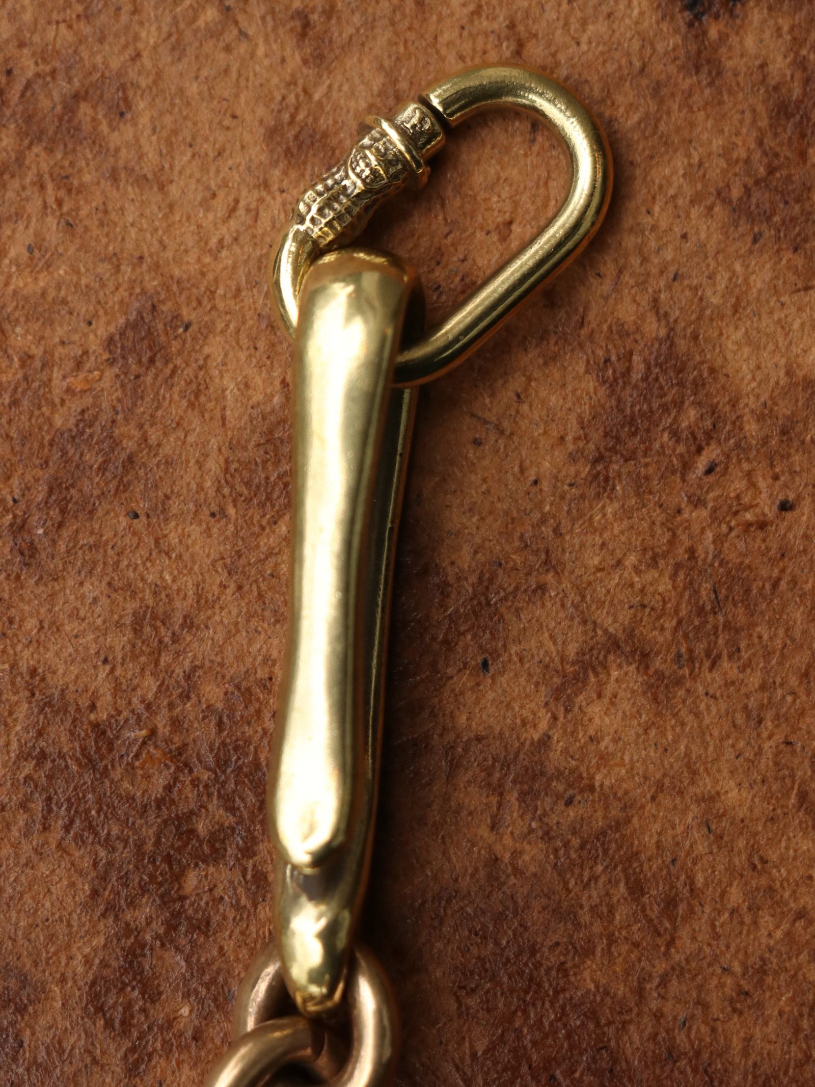 BULL WALLETCHAIN (BRASS)