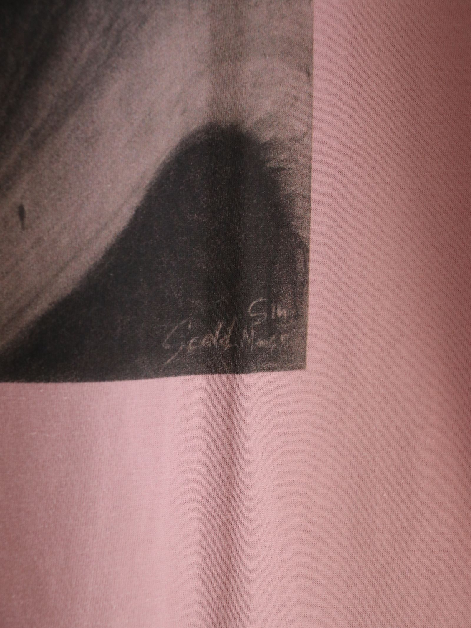 SKULL S/S TEE (DUSTY PINK)