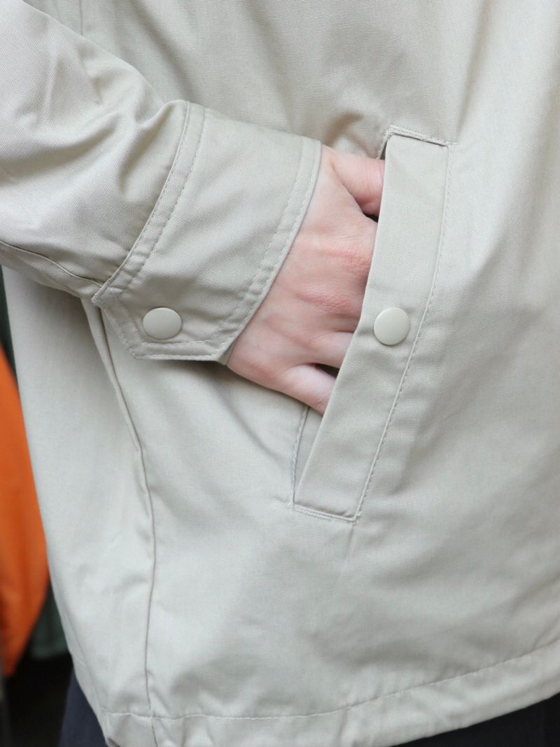 “IDATEN” TC COACH JACKET (BEIGE)