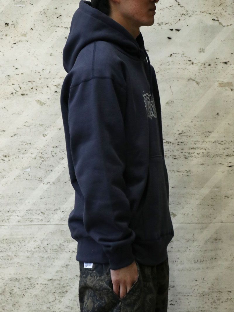 MOZYSKEY×SKANDA "疾風迅雷" PARKA (NAVY) / 別注パーカー (ネイビー)