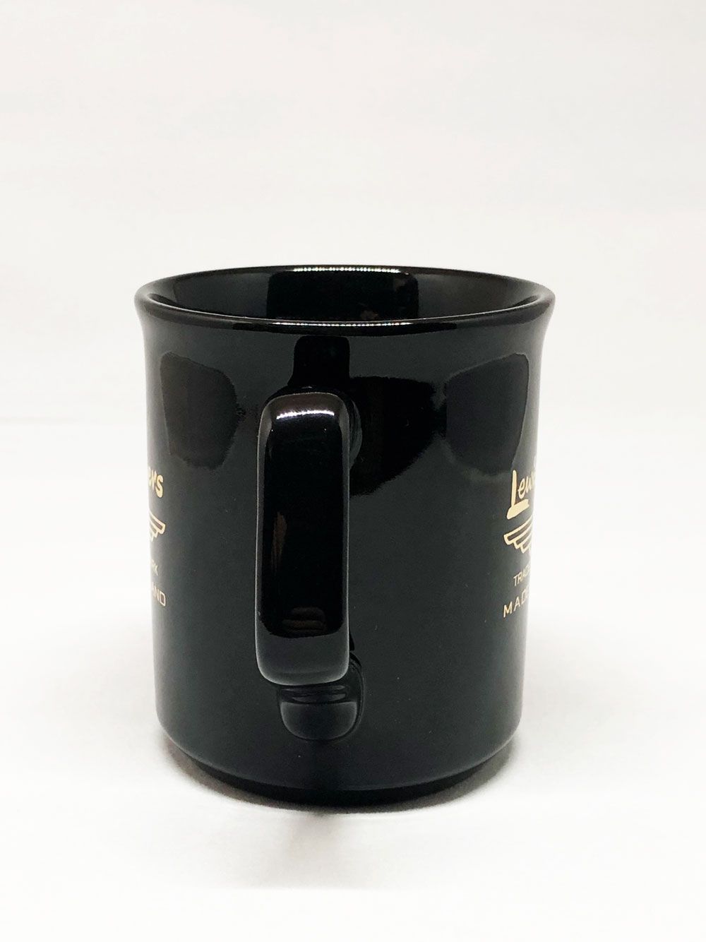 【即日発送可能】LEWIS LEATHERS LOGO MUG (BLACK)