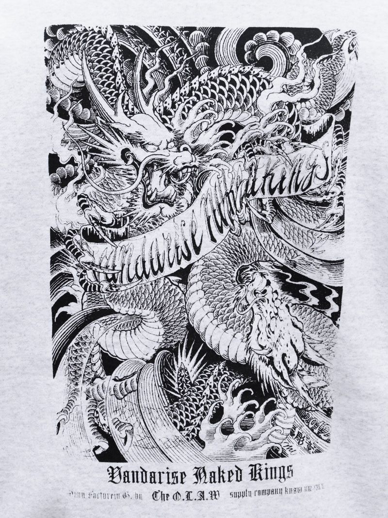 DRAGON ORIGINAL HEAVY OZ PULLOVER (GRAY)