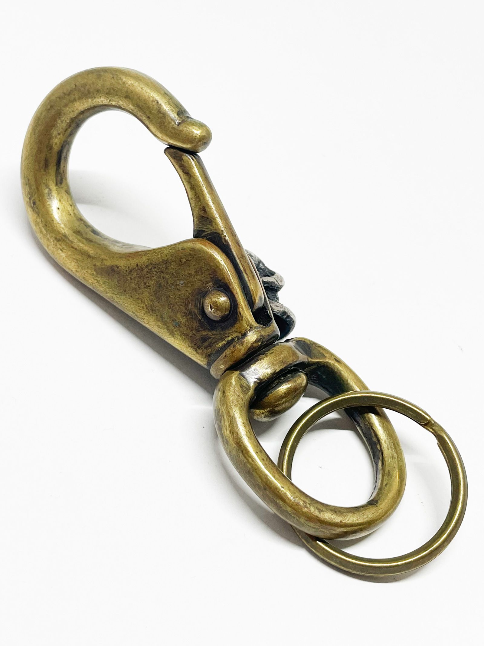 スカルキーフック/ SKULL KEY HOOK (BRASS×SILVER)