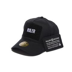 I.D. PATCH TWILL 5 PANEL CAP (BLACK)