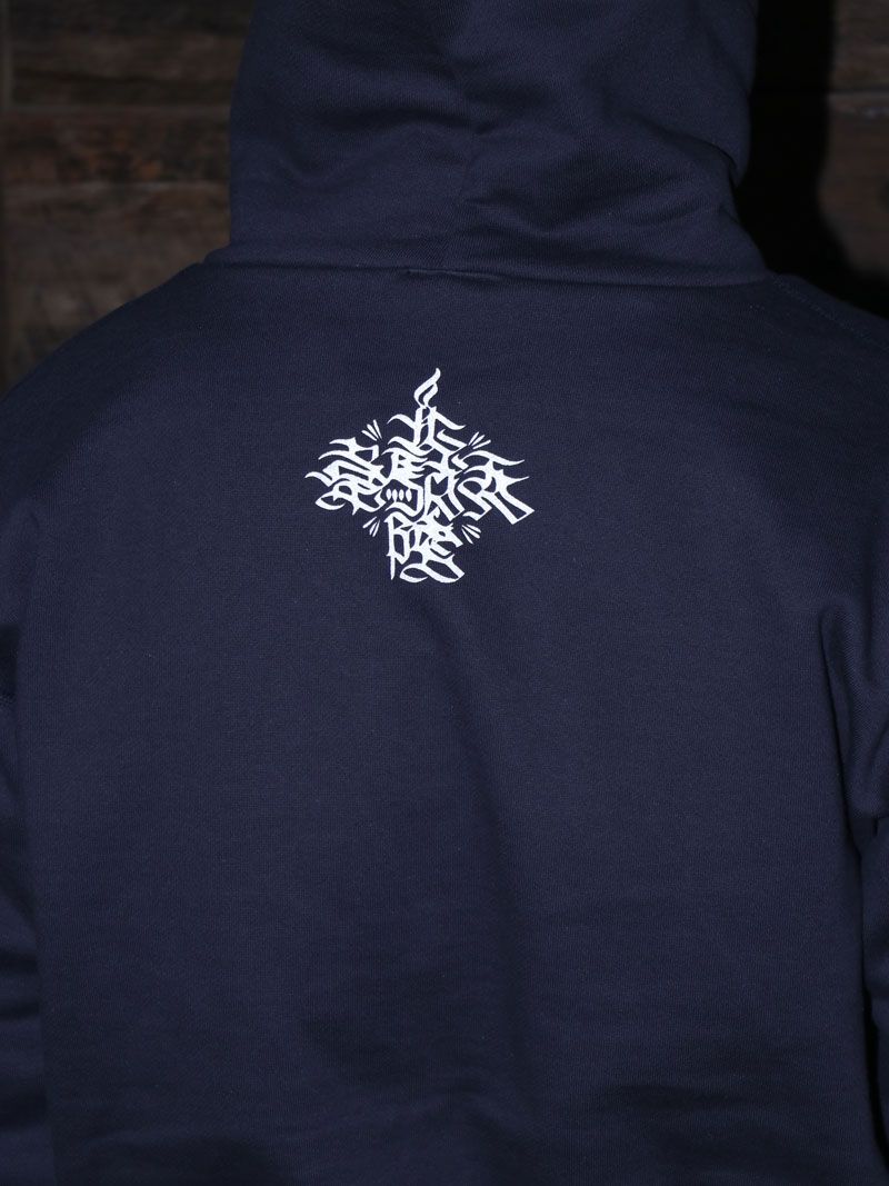 MOZYSKEY×SKANDA "疾風迅雷" PARKA (NAVY) / 別注パーカー (ネイビー)