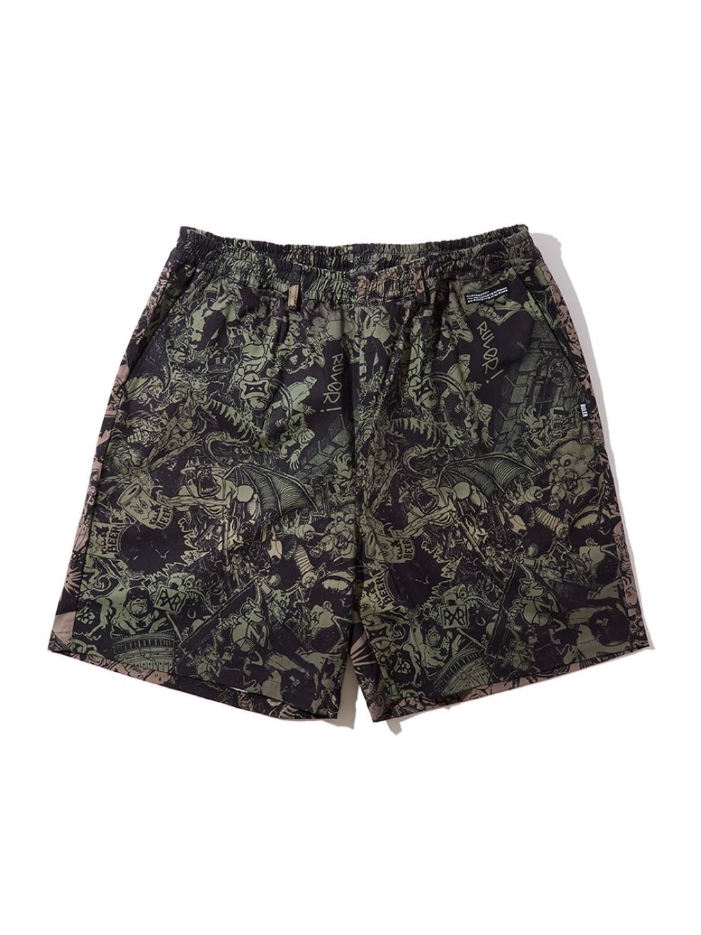 WAY OF LIFE SKATE SHORTS (KHAKI)