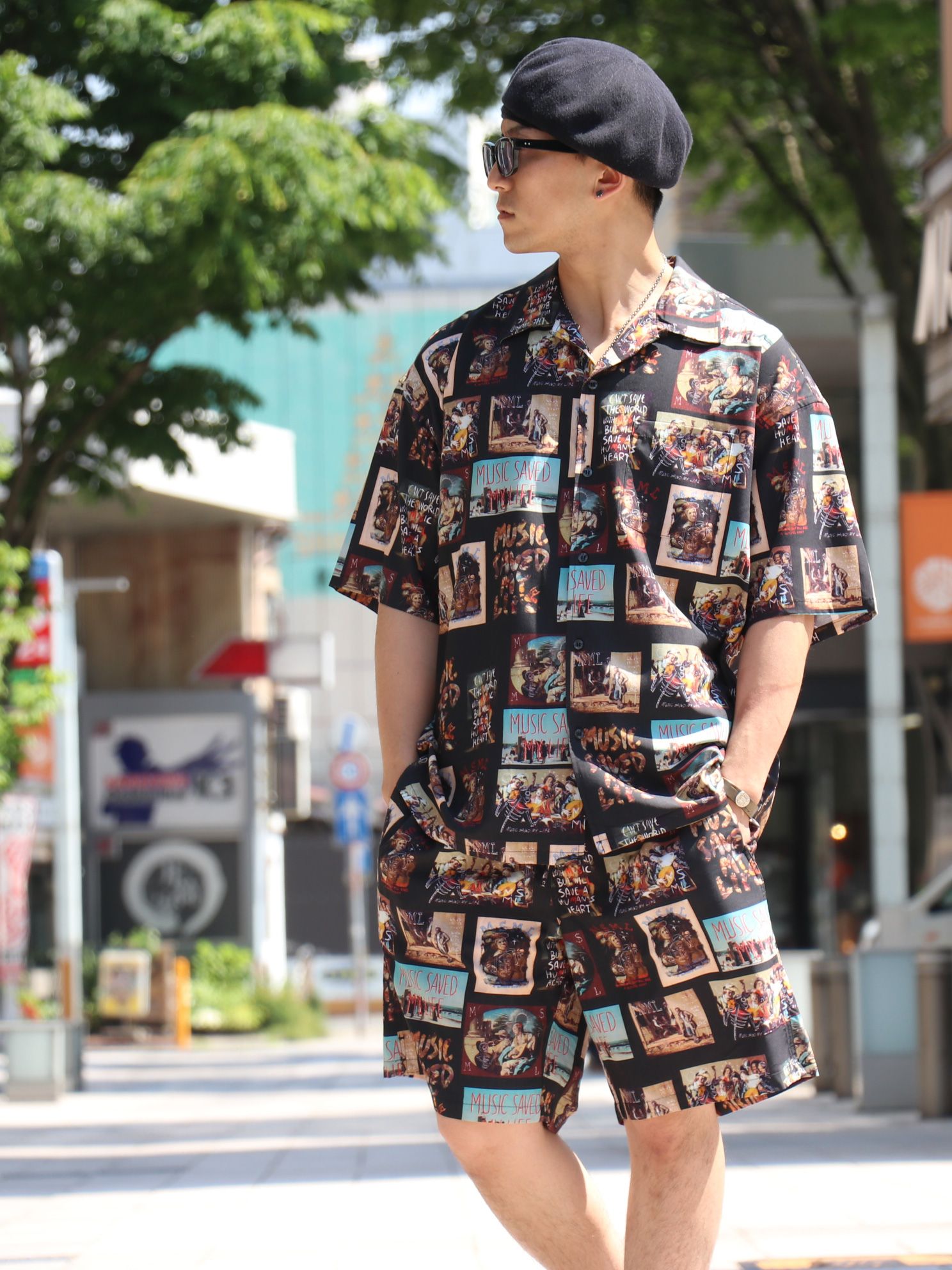 MSML ART GRAPHIC SS SHIRTS Lサイズ-