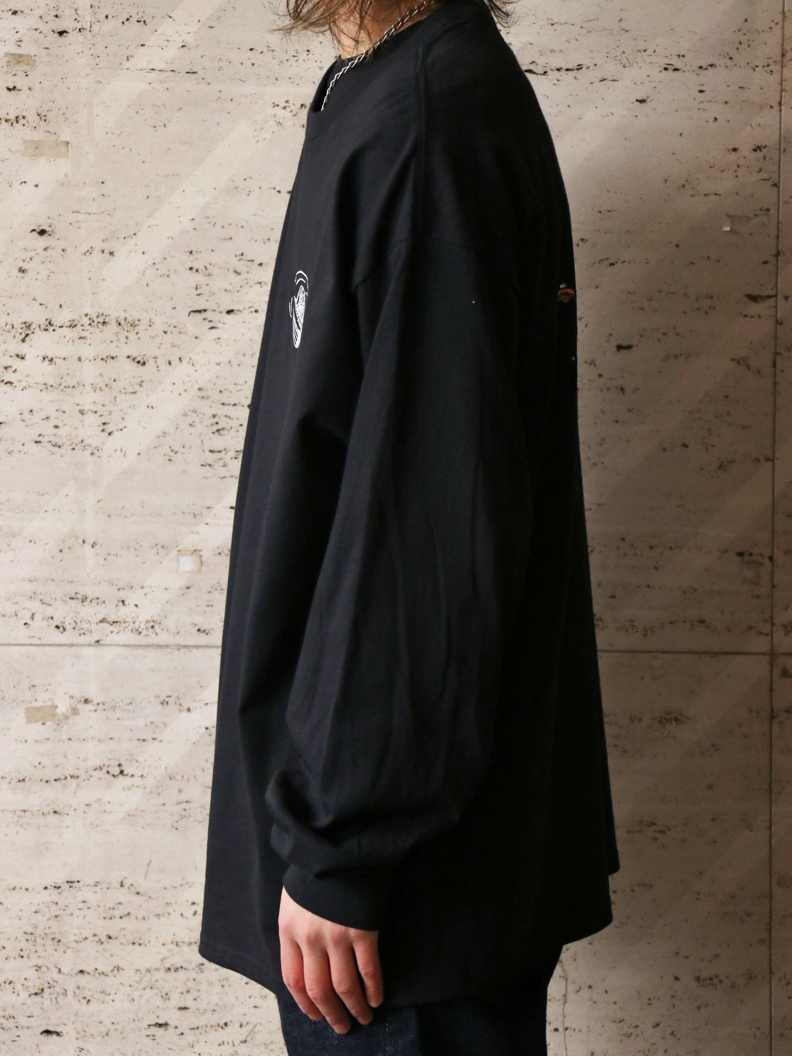 "F.T" L/S TEE (BLACK)